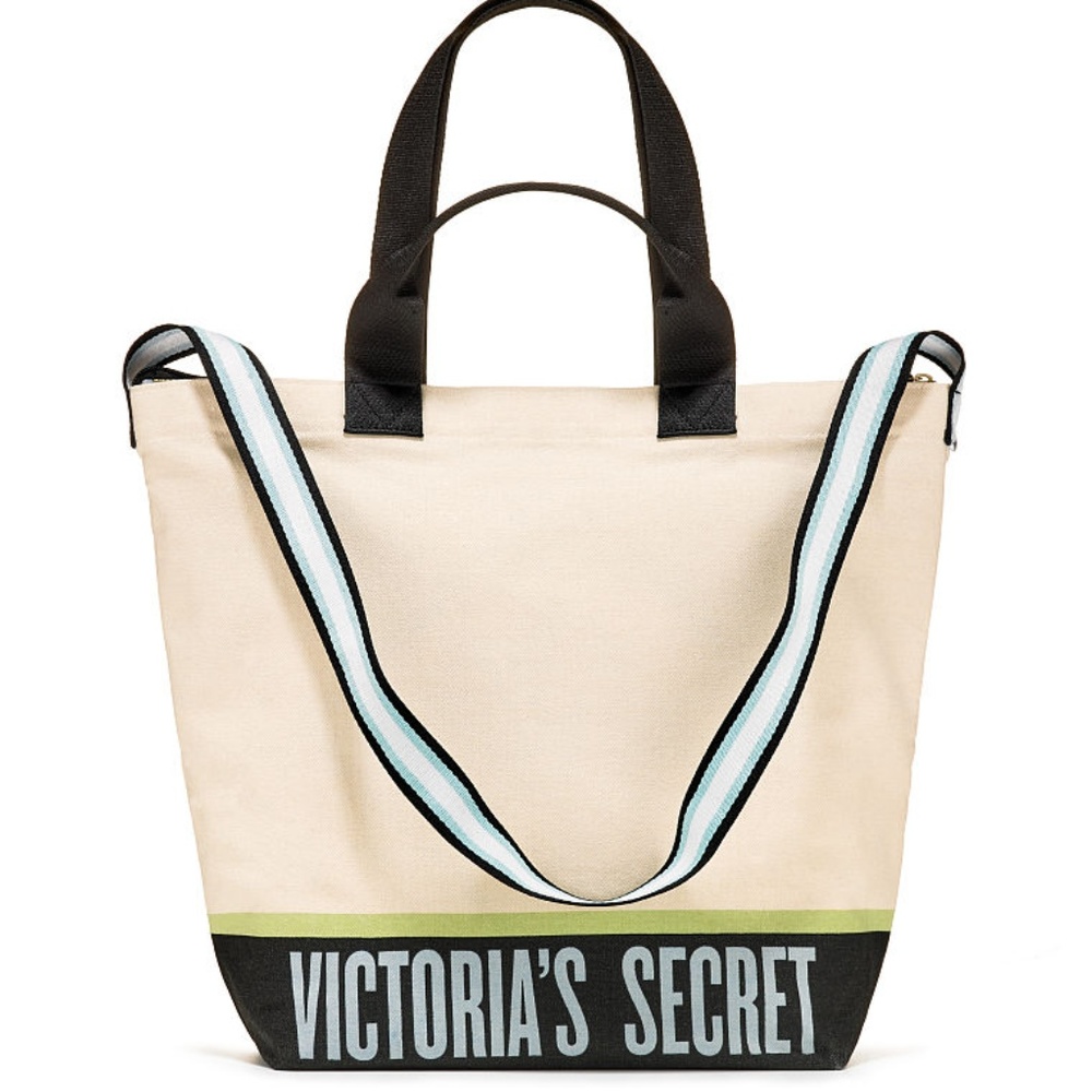 VICTORIA'S SECRET Large Canvas Cooler Tote